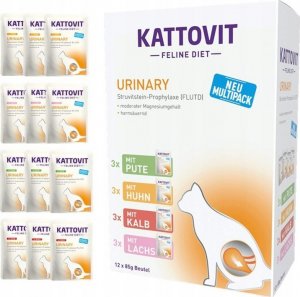 Kattovit KATTOVIT URINARY Zestaw na układ moczowy 12x85g dla kota 4