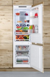 Lodówka Amica Chłodziarko-zamrażarka BK3055.6NFM(E) 4