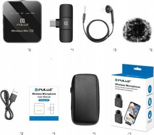 Mikrofon Puluz PU648B 3