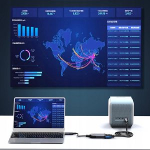 HUB USB Co2 PRZEJŚCIÓWKA USB-C HDMI KABEL ADAPTER HUB USB TYP C DO HDMI MHL HD 4K 60HZ 2
