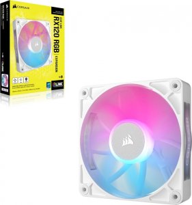 Wentylator Corsair iCUE LINK RX120 RGB Biały (CO-9051021-WW) 2