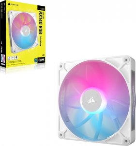 Wentylator Corsair iCUE LINK RX140 RGB Biały (CO-9051023-WW) 2