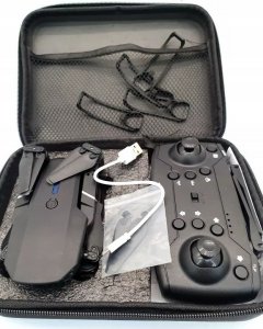 Dron Dron składany RC w etui USB E88 H12 12639 5