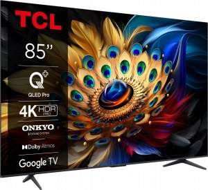 Telewizor TCL 85C655 QLED 85'' 4K Ultra HD Google TV 2