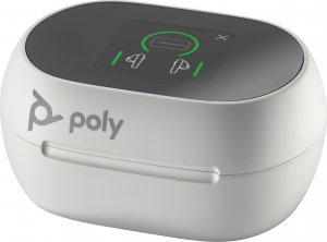 Słuchawki Poly Voyager Free 60+ UC M Białe +BT700 USB-C Adapter +Touchscreen Charge Case (7Y8G8AA) 7