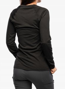 Smartwool W'S Classic All-Season Merino Base Layer Long Sleeve Boxed, 001 | black, XS 3
