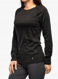 Smartwool W'S Classic All-Season Merino Base Layer Long Sleeve Boxed, 001 | black, XS 4