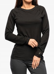 Smartwool W'S Classic All-Season Merino Base Layer Long Sleeve Boxed, 001 | black, XS 6