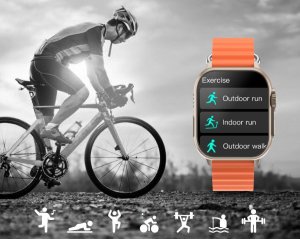 Smartwatch Rubicon RNCF17 Beżowy  (RNCF17) 10
