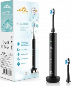 Szczoteczka Eta Sonetic II 1709 90010 Czarna 5