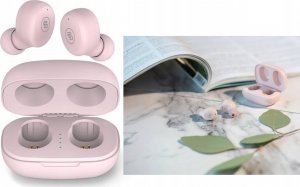 Słuchawki GoGEN Crew różowe (TWSCREWP) 2