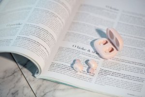 Słuchawki GoGEN Crew różowe (TWSCREWP) 7