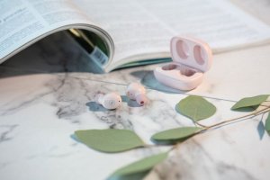 Słuchawki GoGEN Crew różowe (TWSCREWP) 8