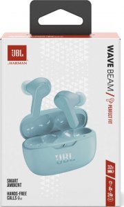 Słuchawki JBL Wave Beam Miętowe 1