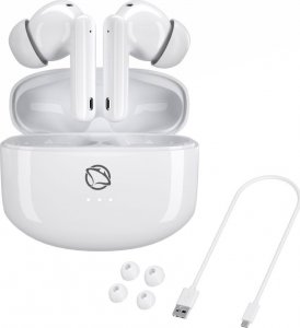 Słuchawki Manta Rytmo białe (MTWS008W) 11