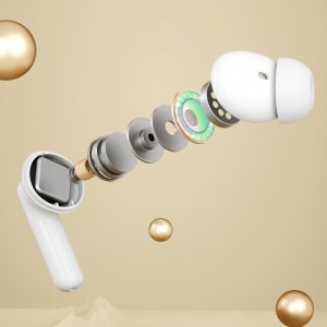 Słuchawki Manta Rytmo białe (MTWS008W) 3