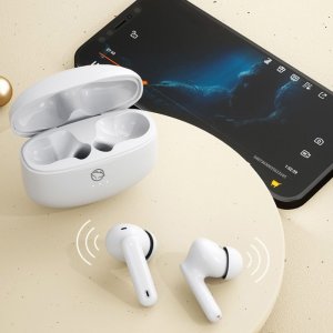 Słuchawki Manta Rytmo białe (MTWS008W) 5