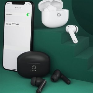 Słuchawki Manta Rytmo białe (MTWS008W) 9