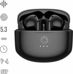 Słuchawki Manta Rytmo czarne (MTWS008B) 2