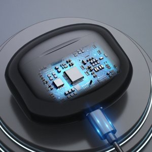 Słuchawki Manta Rytmo czarne (MTWS008B) 5