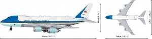 Cobi Klocki Boeing 747 Air Force One 7