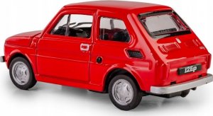 Daffi Pojazd PRL Fiat 126p czerwony 6