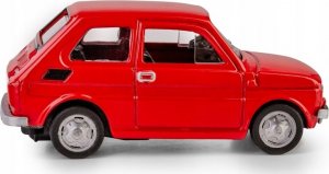 Daffi Pojazd PRL Fiat 126p czerwony 7