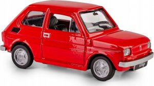Daffi Pojazd PRL Fiat 126p czerwony 8
