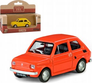 Daffi Pojazd PRL Fiat 126p czerwony 10