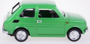 Daffi Pojazd PRL Fiat 126p Zielony 4