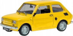 Daffi Pojazd PRL Fiat 126p żółty 2