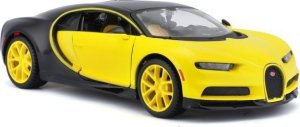 Maisto Model kompozytowy Bugatti Chiron żółto-czarny 1/24 1