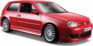 Maisto Model kompozytowy Volkswagen Golf R32 Grana 1/24 czerwony 1