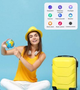 Smartwatch Rubicon RNCF04 Czarny 11