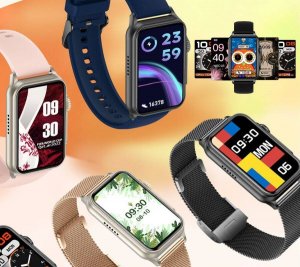 Smartwatch Rubicon RNCF06 Różowy 11