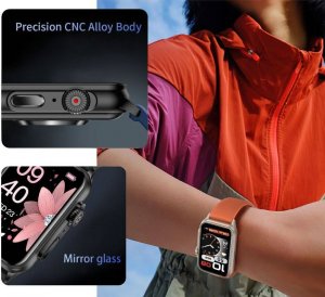 Smartwatch Rubicon RNCF06 Różowy 9