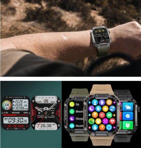 Smartwatch Rubicon RNCF07 Brązowy 3