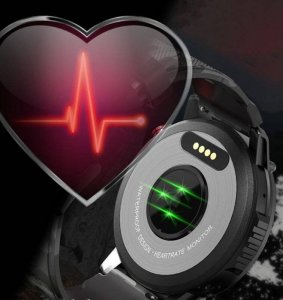 Smartwatch Rubicon RNCF08 Black Czarno-brązowy 12