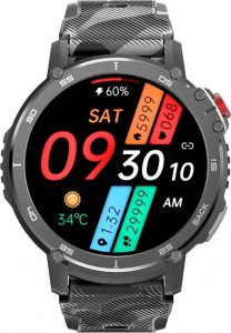 Smartwatch Rubicon RNCF08 Black Czarno-brązowy 2