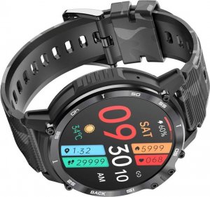 Smartwatch Rubicon RNCF08 Black Czarno-brązowy 3