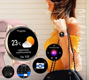 Smartwatch Rubicon RNCF09 Czarny 5