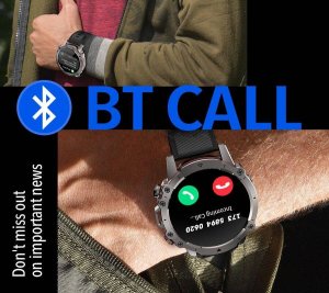 Smartwatch Rubicon RNCF18 Czarny 7