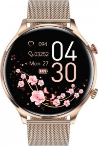 Smartwatch Rubicon SmartWatch Rubicon RNCF20 różowe złoto BT Call 2