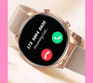 Smartwatch Rubicon SmartWatch Rubicon RNCF20 różowe złoto BT Call 3
