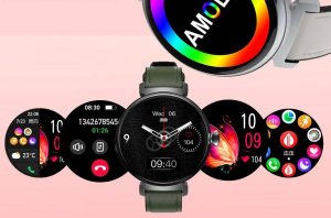 Smartwatch Rubicon RNCF21 Różowe złoto 7