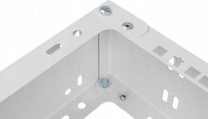 Szafa NetRack NETRACK RACK 19inch R-line wall mount 4U grey 6