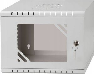 Szafa NetRack NETRACK ECO-Line wall cabinet 10inch 4U/300 mm - gray glass door 1