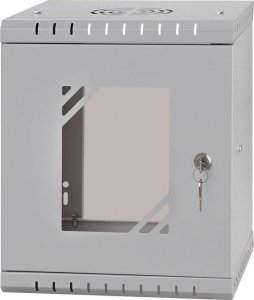 Szafa NetRack NETRACK ECO-Line wall cabinet 10inch 6U/300 mm - gray glass door 1