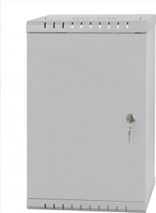 Szafa NetRack NETRACK ECO-Line wall cabinet 10inch 9U/300 mm - gray metal door 1