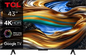 Telewizor TCL 43P755 LED 43'' 4K Ultra HD Google TV 1